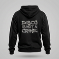 DISCO IS NOT A CRIME RHINESTONE HOODIE