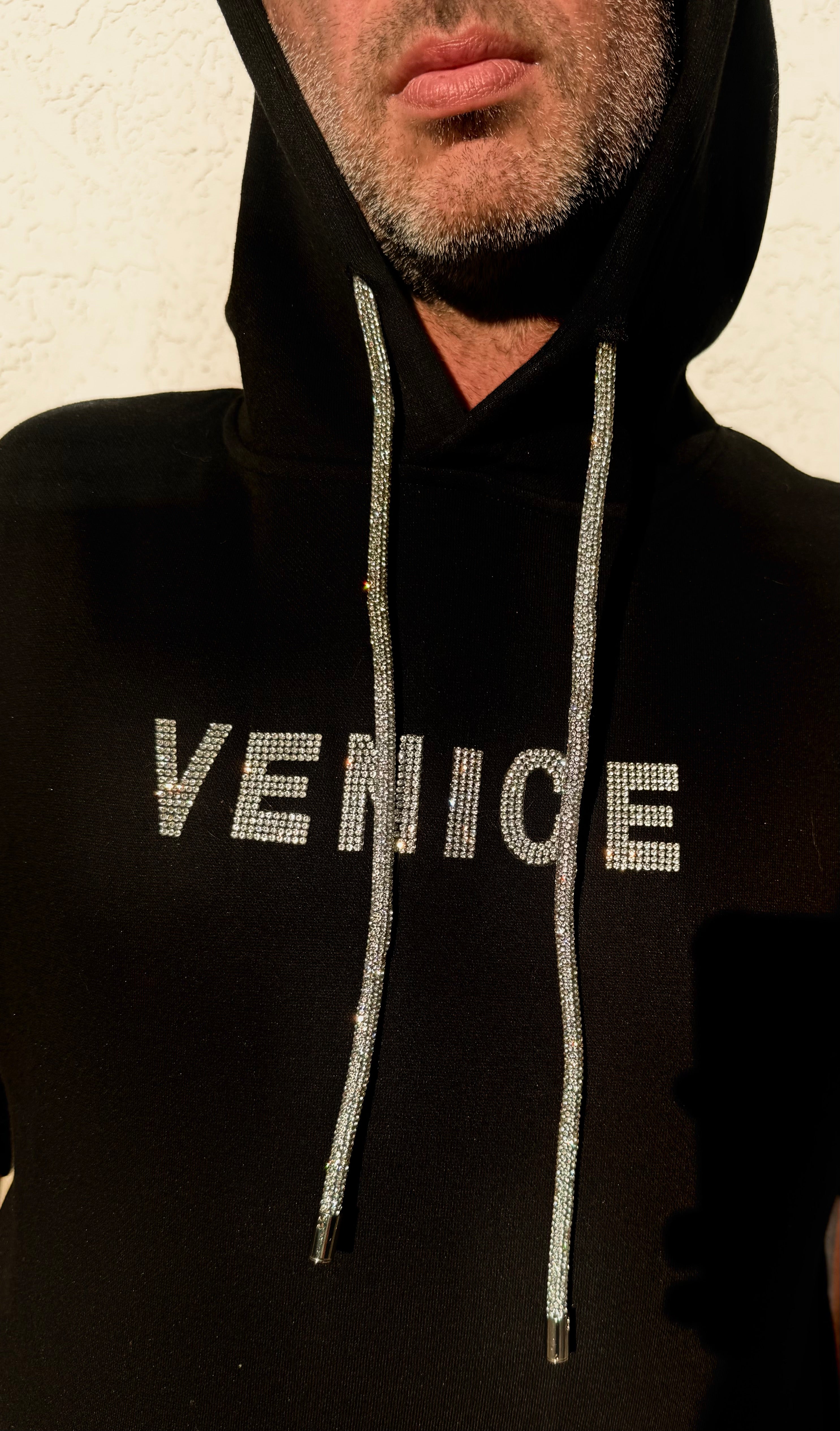 RHINSTONE VENICE HOODIE